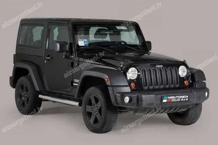 MISUTONIDA ROUND SIDE BARS WITH PLASTIC FOOTSTEPS JEEP Wrangler
