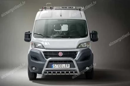 STEELER PRIEKŠĒJAIS A FORMAS AIZSARGSTIENIS AR ŠĶĒRSSTIENI UN AIZSARGRIBĀM FIAT Ducato