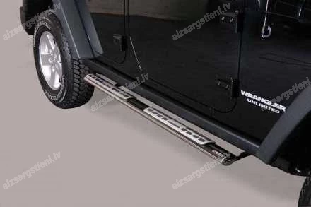 MISUTONIDA OVAL SIDE BARS WITH INTEGRATED PLASTIC FOOTSTEPS