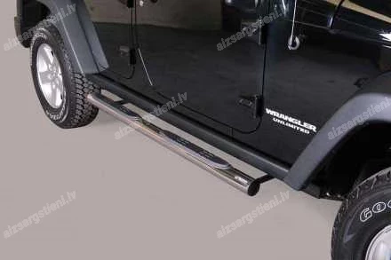 MISUTONIDA ROUND SIDE BARS WITH PLASTIC FOOTSTEPS