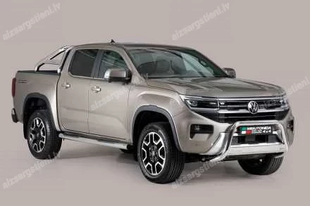 MISUTONIDA ROUND SIDE BARS WITH PLASTIC FOOTSTEPS VOLKSWAGEN Amarok