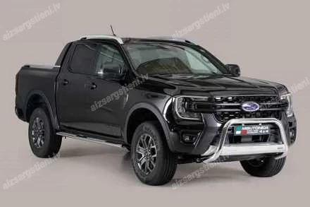 MISUTONIDA OVAL SIDE BARS WITH INTEGRATED PLASTIC FOOTSTEPS FORD Ranger