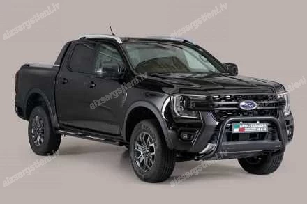 MISUTONIDA OVAL SIDE BARS WITH INTEGRATED PLASTIC FOOTSTEPS FORD Ranger