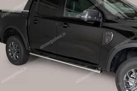MISUTONIDA OVAL SIDE BARS WITH PLASTIC FOOTSTEPS FORD Ranger