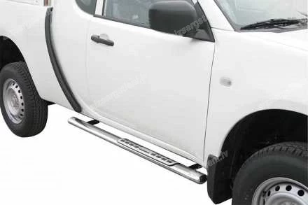 MISUTONIDA OVAL SIDE BARS WITH INTEGRATED PLASTIC FOOTSTEPS