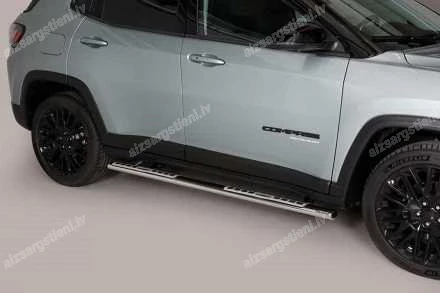 MISUTONIDA OVAL SIDE BARS WITH INTEGRATED PLASTIC FOOTSTEPS