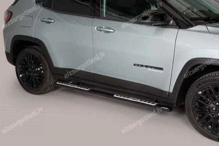 MISUTONIDA OVAL SIDE BARS WITH INTEGRATED PLASTIC FOOTSTEPS