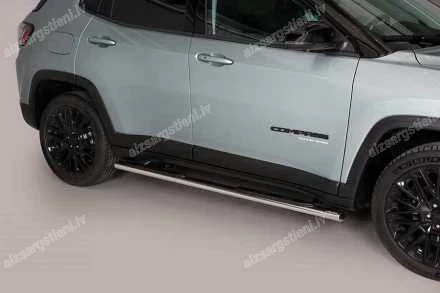 MISUTONIDA OVAL SIDE BARS WITH PLASTIC FOOTSTEPS JEEP Compass