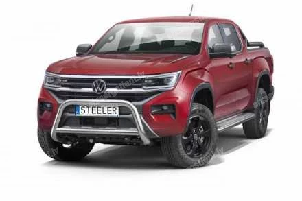 STEELER PRIEKŠĒJAIS A FORMAS AIZSARGSTIENIS AR ŠĶĒRSSTIENI VOLKSWAGEN Amarok