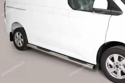 MISUTONIDA ROUND SIDE BARS WITH PLASTIC FOOTSTEPS FORD Transit Custom / Tourneo Custom