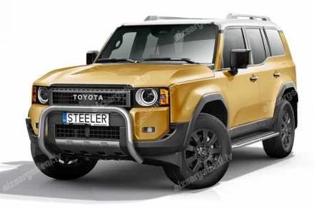 STEELER PRIEKŠĒJAIS A FORMAS AIZSARGSTIENIS TOYOTA Land Cruiser 250