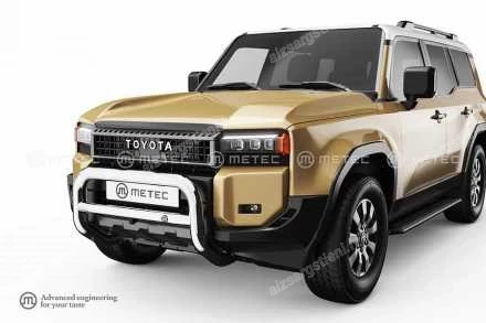 METEC PRIEKŠĒJAIS A FORMAS AIZSARGSTIENIS AR ŠĶĒRSSTIENI TOYOTA Land Cruiser 250