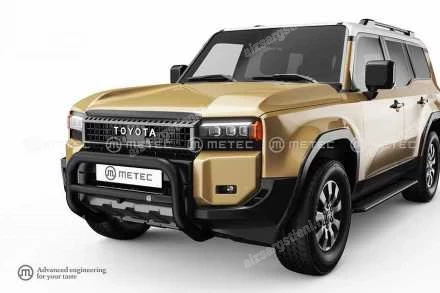 METEC PRIEKŠĒJAIS A FORMAS AIZSARGSTIENIS AR ŠĶĒRSSTIENI TOYOTA Land Cruiser 250