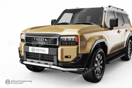 METEC PRIEKŠĒJAIS ZEMAIS AIZSARGSTIENIS AR AIZSARGPLĀKSNI TOYOTA Land Cruiser 250