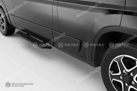 METEC PROBLACK REAR DOOR SIDE BAR WITH PLATFORM