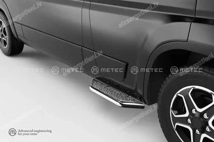 METEC VAN TOUR FRONT DOOR SIDE BAR WITH PLATFORM