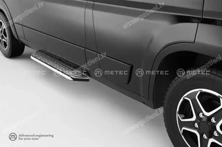 METEC REAR DOOR SIDE BAR WITH PLATFORM