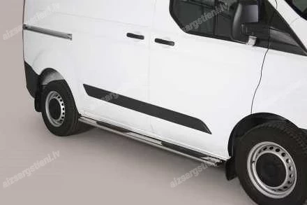 MISUTONIDA OVAL SIDE BARS WITH PLASTIC FOOTSTEPS FORD Transit Custom / Tourneo Custom