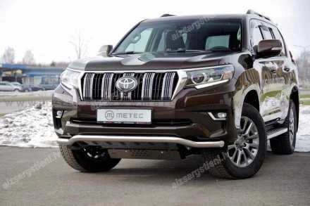 METEC LOW BAR WITH AXLE-PLATE TOYOTA Land Cruiser 150