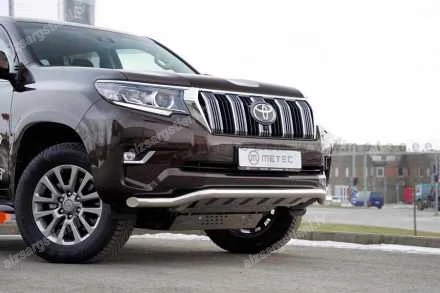 METEC LOW BAR WITH AXLE-PLATE TOYOTA Land Cruiser 150