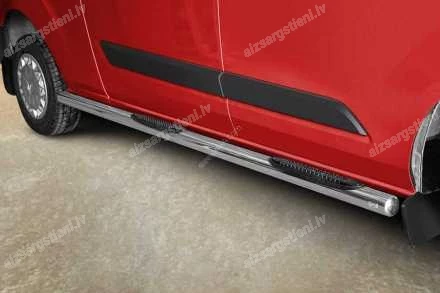 STEELER ROUND SIDE BARS WITH PLASTIC FOOTSTEPS