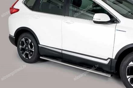 MISUTONIDA OVAL SIDE BARS WITH PLASTIC FOOTSTEPS HONDA CR-V