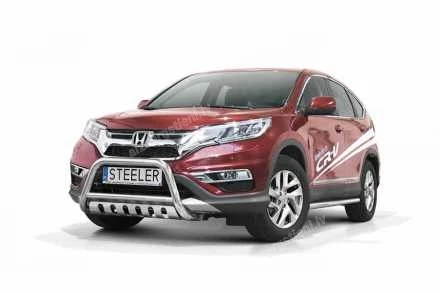  STEELER PRIEKŠĒJAIS A FORMAS AIZSARGSTIENIS AR ŠĶĒRSSTIENI UN AIZSARGPLĀKSNI HONDA CR-V