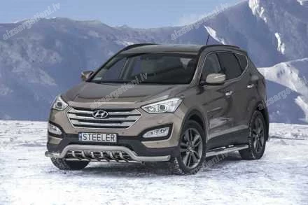 STEELER PRIEKŠĒJAIS ZEMAIS AIZSARGSTIENIS AR AIZSARGRIBĀM HYUNDAI Santa Fe