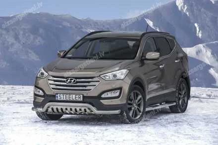 STEELER PRIEKŠĒJAIS ZEMAIS AIZSARGSTIENIS AR AIZSARGPLĀKSNI HYUNDAI Santa Fe