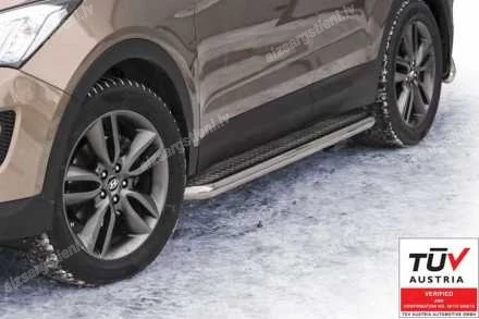 STEELER SIDE BARS WITH PLATFORM HYUNDAI Santa Fe