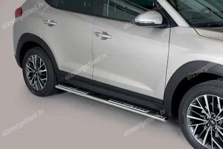 MISUTONIDA OVAL SIDE BARS WITH INTEGRATED PLASTIC FOOTSTEPS