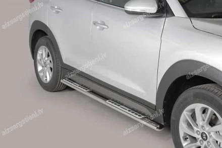 MISUTONIDA OVAL SIDE BARS WITH INTEGRATED PLASTIC FOOTSTEPS