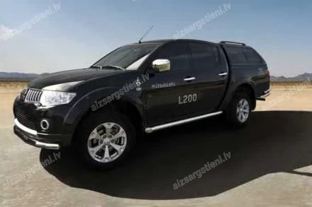 STEELER ROUND SIDE PROTECTION BARS MITSUBISHI L200