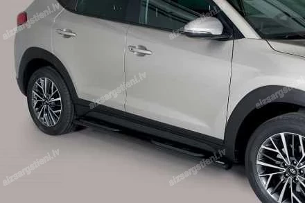 MISUTONIDA OVAL SIDE BARS WITH PLASTIC FOOTSTEPS