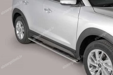 MISUTONIDA OVAL SIDE BARS WITH PLASTIC FOOTSTEPS
