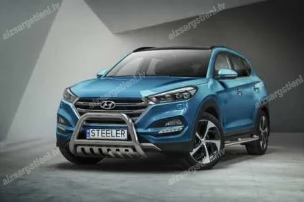 STEELER A BAR WITH CROSSBAR AND AXLE-PLATE HYUNDAI Tucson